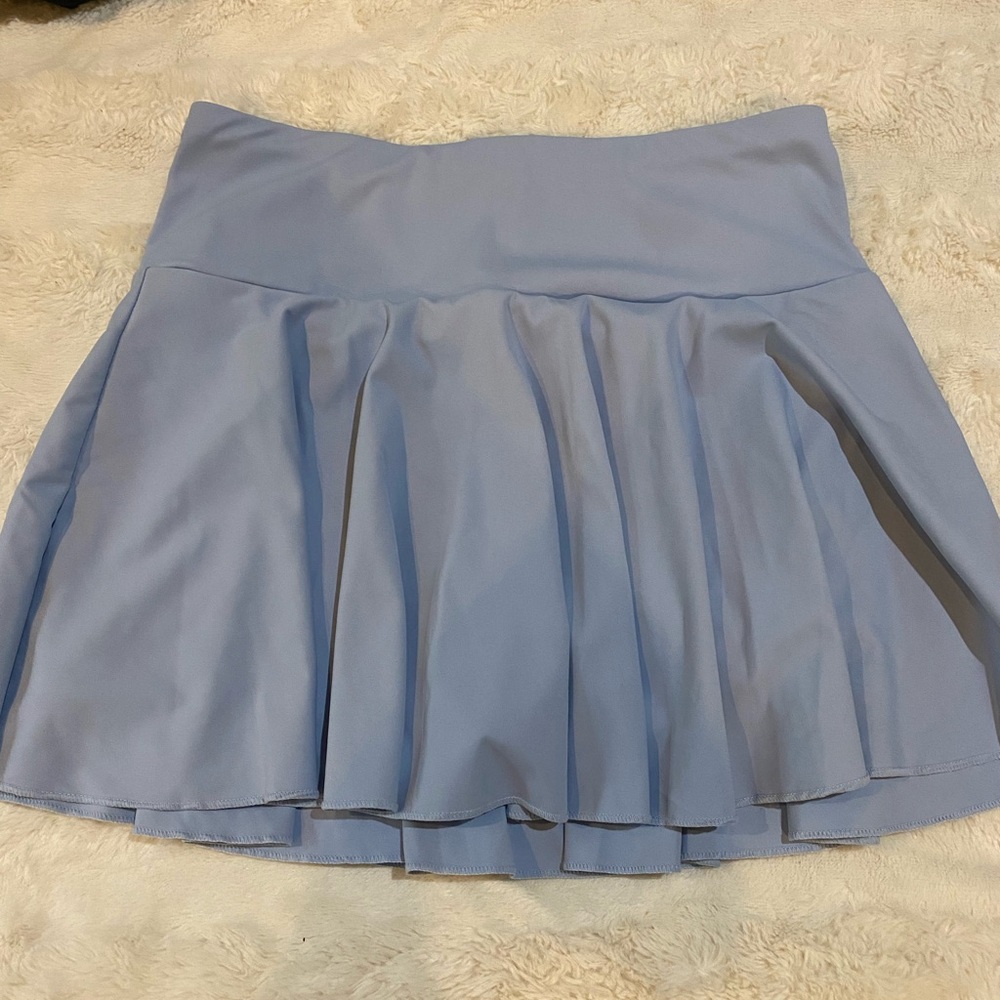 Halara blue tennis skirt